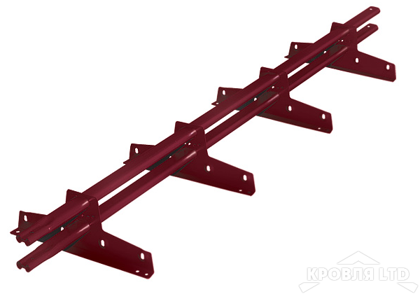 Снегозадержатель Roofsystems серия PRESTIGE 45*25 EURO, Полиэстер RAL 3005
красное вино, 3м