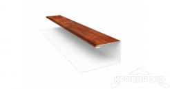 Планка J-профиль, под дерево Cherry Wood, толщина 0,45
