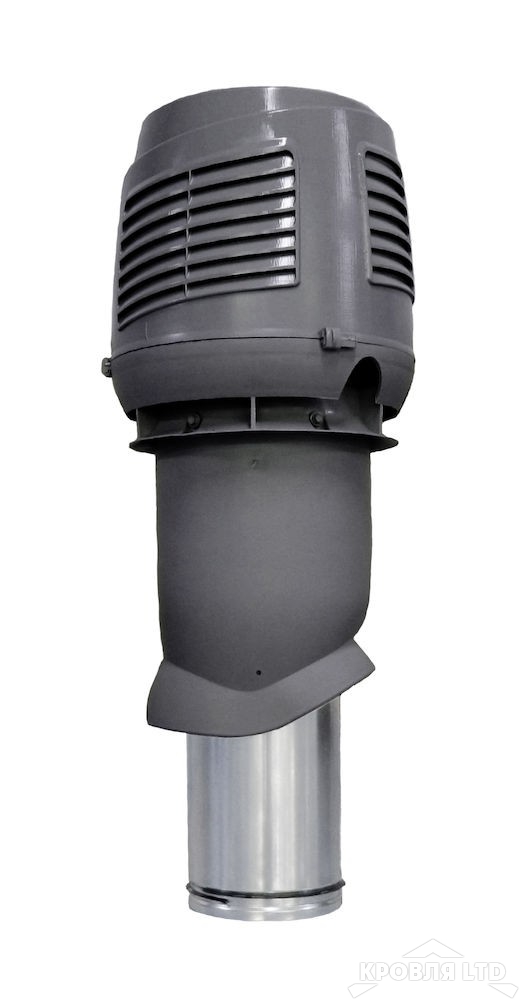 Приточный вентиляционный элемент Vilpe 160/ER/500 INTAKE  цвет серый
