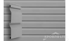 Сайдинг виниловый   GL Корабельная доска двухслойный серый 3,0 м