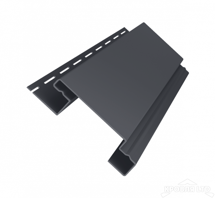 Планка наборная (наличник) Grand Line Decor Premium Acryl графит (3,0м)