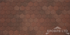 Гибкая черепица Тегола серия Категория КОМФОРТ Assisi цвет Terracotta 420