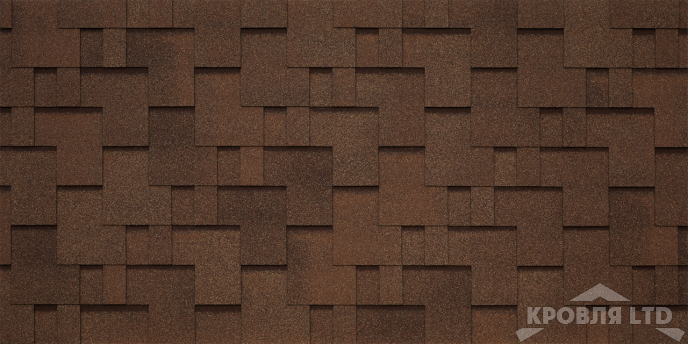 Гибкая черепица Тегола серия Категория BUSINESS PLUS коллекция UNICA GOTHIK цвет Mandorla Monterey 441