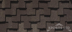 Гибкая черепица Certain Teed коллекция Presidential Shake TL цвет Classic Weathered Wood