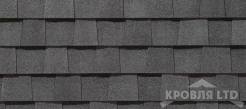 Гибкая черепица Certain Teed коллекция Landmark TL цвет Moire Black