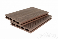 Террасная доска GRAND LINE серия 3Д цвет Какао 22×140x4000