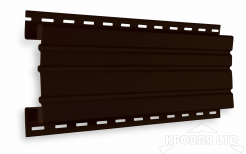 Разделитель сайдинга 120мм коричневый