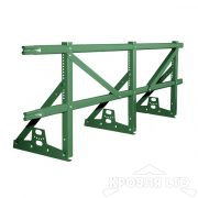 Кровельное ограждение Roofsystems серия PRESTIGE ZN H-1200 45*25 EURO, Полиэстер RAL 6005 зеленый мох, 3м