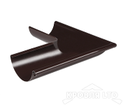 Угол желоба внутренний для водостока Foramina PUR 90 гр 150мм RAL 8017 шоколад