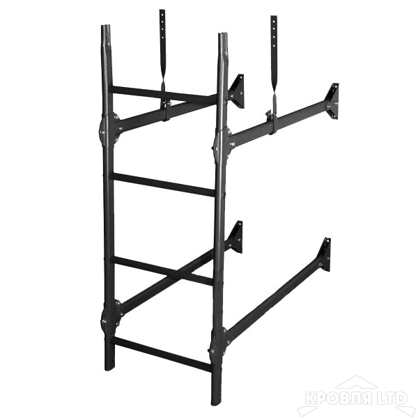 Стеновая лестница Rofsystems серия PRESTIGE ZN 400, Полиэстер RAL 9005
черный, 1,2м