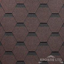 Гибкая черепица Дёке серия PREMIUM коллекция Кёльн цвет Корица