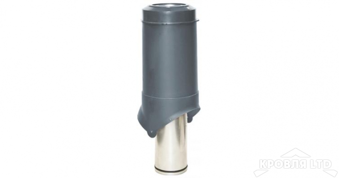 Выход вентиляции Krovent Pipe-VT 150/700  is (утепленный) серый
