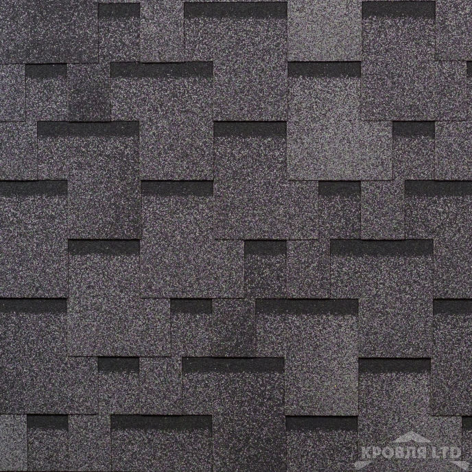 Гибкая черепица Шинглас серия Ультра коллекция Фокстрот цвет Платан