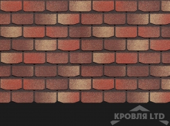 Гибкая черепица Дёке серия PREMIUM коллекция ЖЕНЕВА цвет скат Мускат