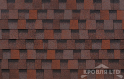 Гибкая черепица Шинглас серия Ранчо  коллекция Ранчо цвет Медь