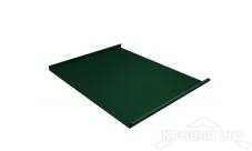 Фальц двойной стоящий, Полиэстер RAL 6005 зеленый мох, толщина 0,45